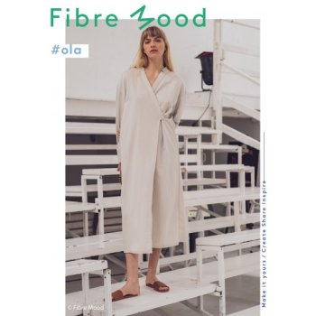 Viskose Twill / Fibre Mood Kollektion grauweiss